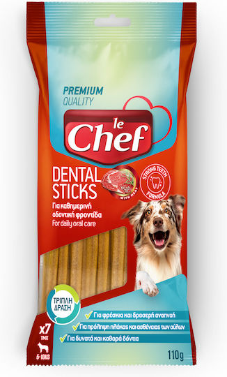 Le Chef Chewable Stick for Dogs Against Tartar & Plaque A18112