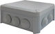 Aca Outdoor Placement Waterproof Branching Junction Box IP66 in Gray Colour
