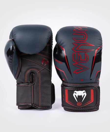 Venum Elite Evo Boxing Gloves for Competition Black