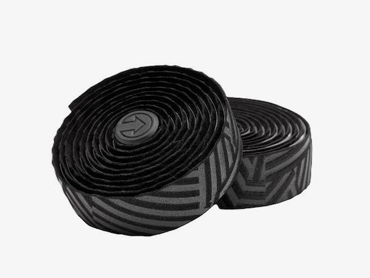 Bicycle Handlebar Tape Pro Pioneer Performance Black Eva 3.5mm Debossed