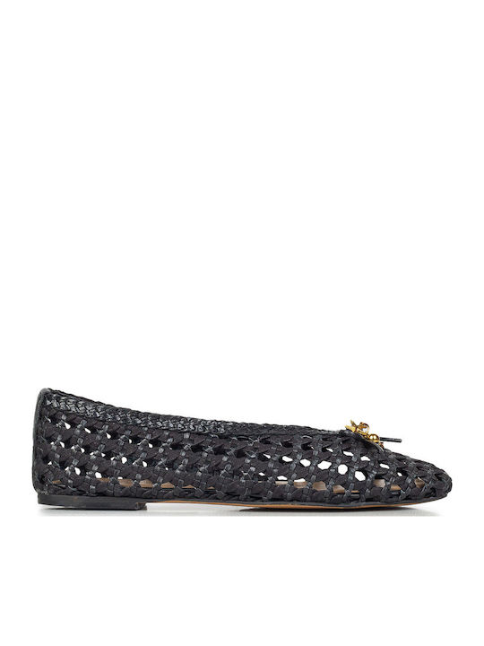 Inuovo Women's Ballerina Shoes In Black Colour