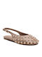 Women's Ballerina Shoes in Brown Color A-Leo C1