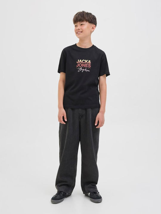 Kinderhose Denim Schwarz