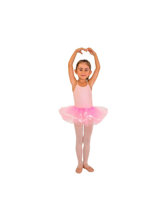 Body Tutu Din Lycra Strălucitoare Roz Deschis P...