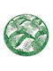 Tulup Round Kitchen Mat Green 120cm