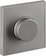 LED Dimmerschalter Rotierend 100W in Graue Farbe