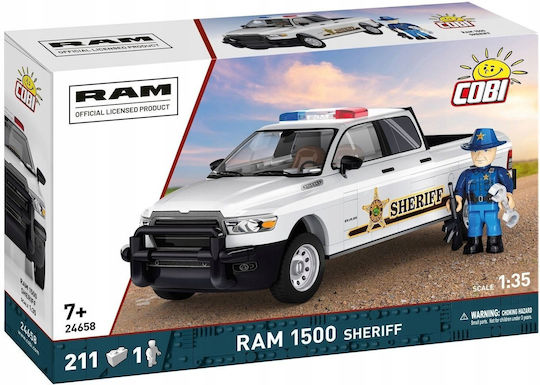 Cobi Τουβλάκια RAM 1500 Sheriff για 7+ Ετών 211τμχ