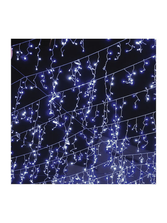 144 LED Lights 3m x 60cm Cold White Rain Type