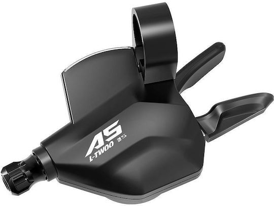 L-twoo A5 3-speed Black Gear Shift Lever Mtb