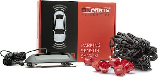 Einparts Parking Sensors 8 Sensors Cars Control Unit Installation