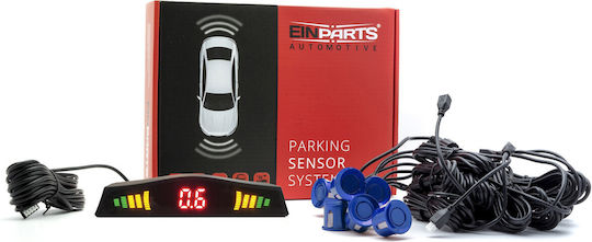Einparts Universal Parking Sensor Pdc Cars 8 Sensors Front