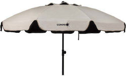 Sunpro Umbrelă 2.2m Crem Sunpro Umbrelă 2.2m Crem