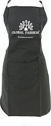 Waterproof Work Apron Manicure Black