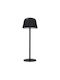 123led Lampă de Masă cu Abajur Negru și Bază