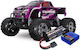 Traxxas Rtr Bl-2s Mașină Teleghidată Monster Truck 2WD Roz
