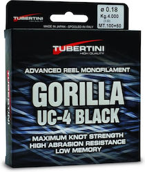 Fishing Line Tubertini Gorilla Uc-4 100m + 50m Colour Black Size 0.40