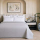 Astron Italy Hotel Bedspread Gray