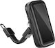 Waterproof Motorcycle Bicycle Phone Mount Mirror Up to 7'' Black