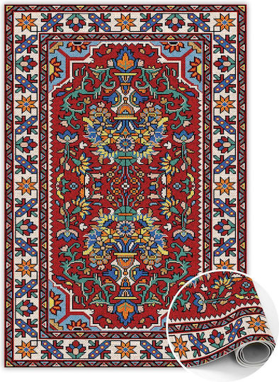 Tulup Rectangular Kitchen Mat Red 120x180cm