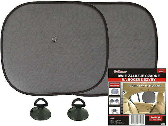 AMiO Seitenschatten Auto-Sonnenschutz 44x38cm 2 Stück
