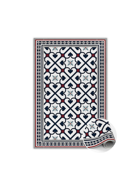 Tulup Covoraș de Bucătărie Coridor Roșu 80x120cm