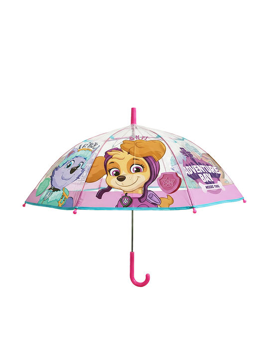 Kids Umbrella Curved Handle Multicolour with Diameter 66cm
