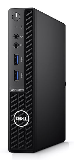 Dell OptiPlex 3080 Überarbeiteter Grade A Desktop-PC Μεταχειρισμένα Refurbished (Kern i5-10400T/8GB/256GB SSD/Kein Betriebssystem) Überarbeitet