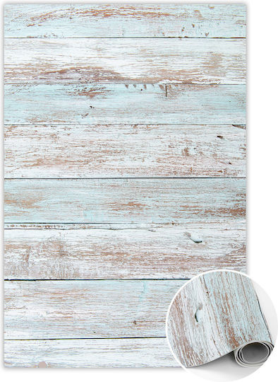 Tulup Rectangular Kitchen Mat Waterproof Brown 150x225cm