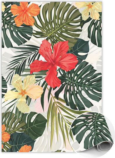 Tulup Covor De Bucătărie Rectangular Paradisuri Flori 150x225cm