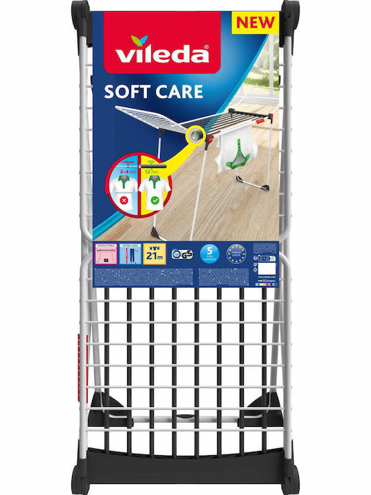 Vileda Soft Care Πτυσσόμενη Απλώστρα Δαπέδου απ...