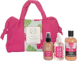 Fresh Line Pink Jungle Reiseset für Körperreinigung 3 Stück