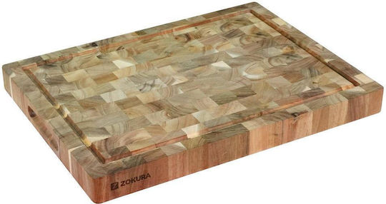 Zokura Επιφάνεια Κοπής Ξύλινη 40x30cm