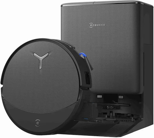 Ecovacs Deebot T90 Pro Omni Σκούπα Ρομπότ με Χαρτογράφηση Laser & Απορρόφηση 30000Pa Μαύρη