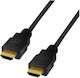 Logilink Ch0077 Cablu Video HDMI M La HDMI M 2.1 1m Conectori Placati Cu Aur Rezolutie Maxima 8k 7680 X 4320 La 60 Hz Plastic Triplu