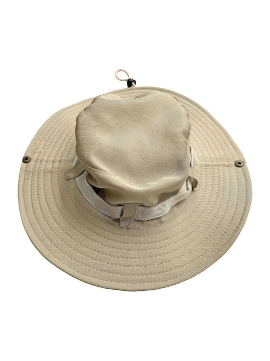 Summertiempo Stoffartiges Herrenhut Beige
