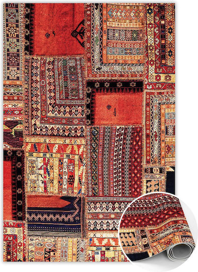 Tulup Χαλί Ορθογώνιο Κόκκινο 100x150cm