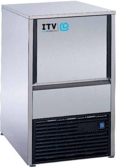 ITV Ice Makers Ice Machine With Stirring Daily Ice Making Capacity 38kg & Storage Capacity 12kg
