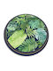 Tulup Badematten Rund 010260360780000019767 Grüne Fächer 100cm