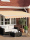 vidaXL Terrace Tent Yellow 3x2m