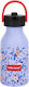 Hello Hossy Kids Water Bottle Thermos Blue 350ml