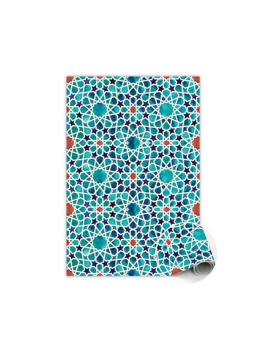 Tulup Χαλί Αντιολισθητικό 60x90cm Τιρκουάζ