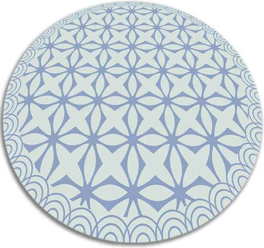 Tulup Χαλί Φ90cm Πράσινο