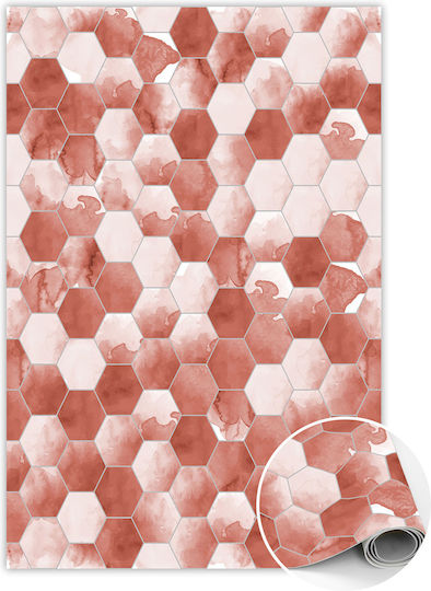 Tulup Rug 100x150cm Burgundy