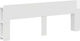 vidaXL Wooden Bed Headboard White 215x80cm