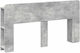 vidaXL Tăblie De Pat Din Lemn Gri 182.5x80cm