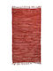 Biokarpet Кожен Обикновен Килим Червен 70x130