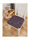 Sidi Home Plast Gartenstuhlkissen Burgundisch 40x40cm