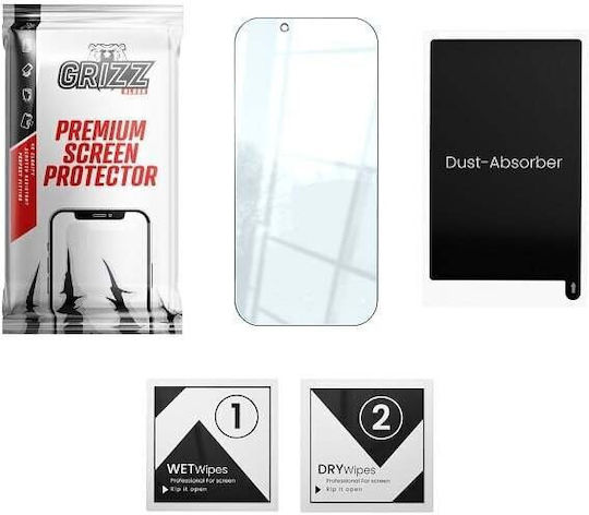 Grizzglass Hybridglass Gehärtetes Glas Displayschutzfolie Für Motorola Moto G06 Transparent