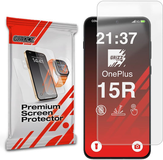 Grizzglass Paperscreen Защитно Фолио Съвместимо с OnePlus 15R Прозрачно