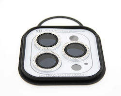 Vollflächiges Vollglas Rückkamera Schutzglas Apple iPhone 12 Pro Max Silber Vollflächiges Vollglas Rückkamera Schutzglas Apple iPhone 12 Pro Max Silber